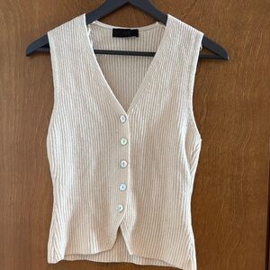 Zara // knit vest